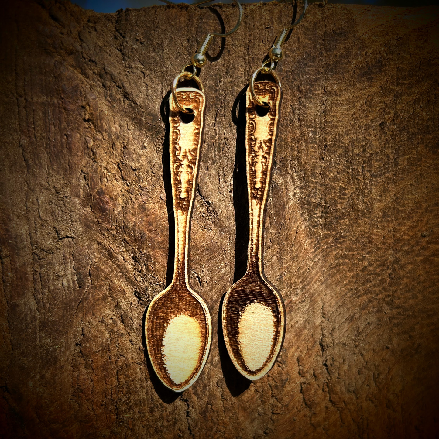 Victorian Teaspoon Earrings