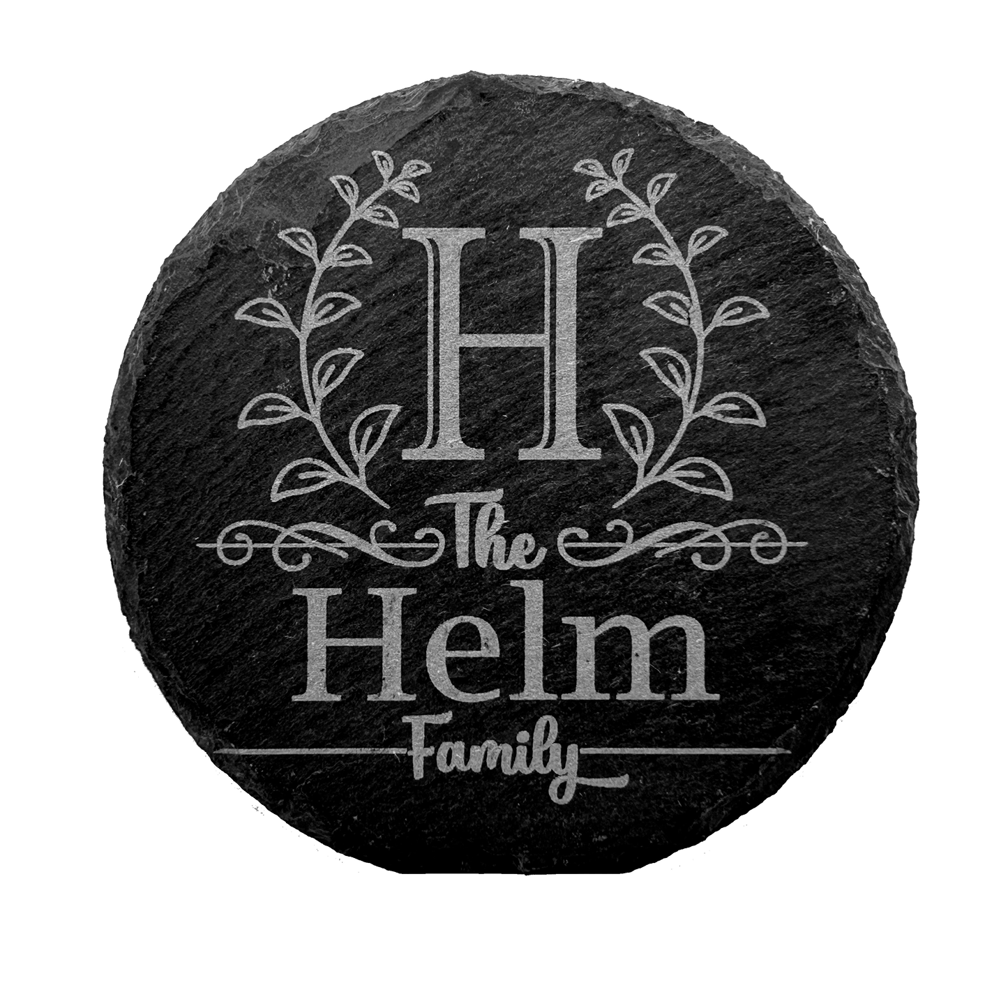 Custom Name Slate Coasters