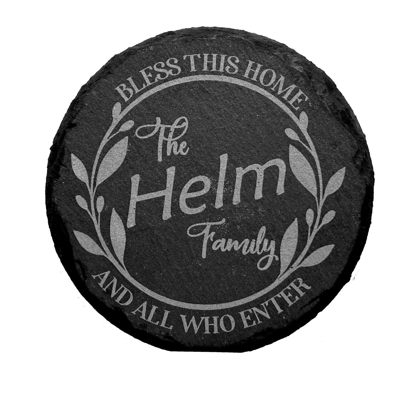 Custom Name Slate Coasters