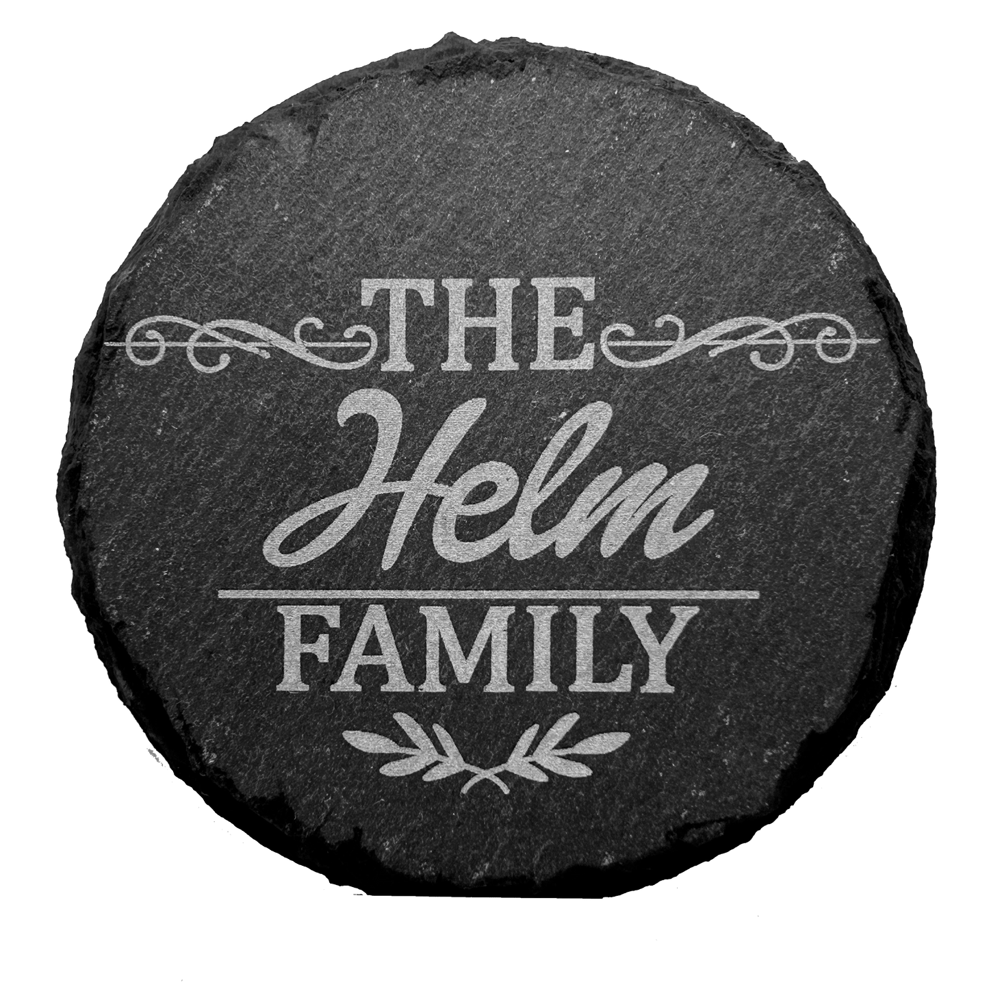 Custom Name Slate Coasters