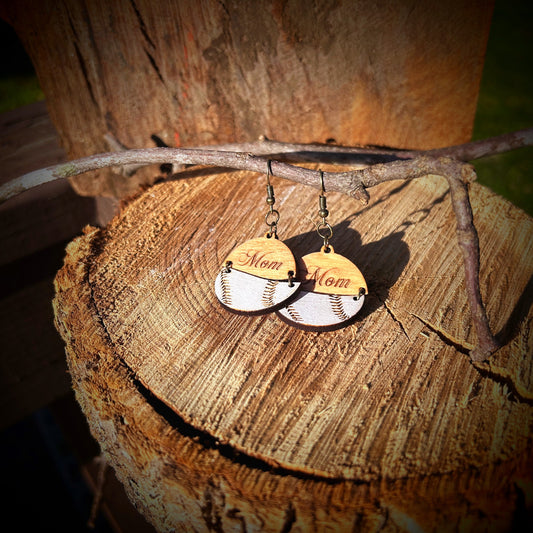 Baseball Mom Earrings