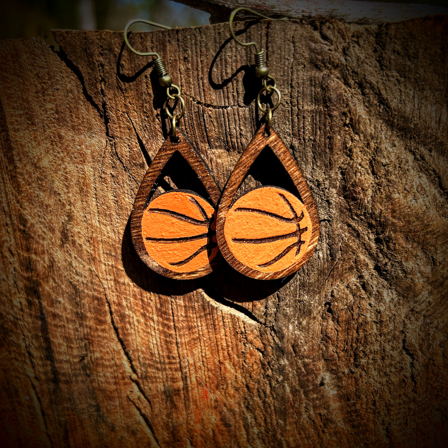 Basketball Earrings