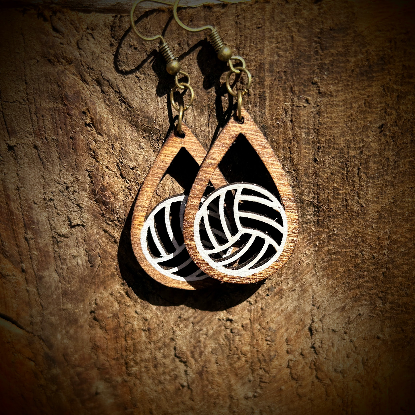 Volleyball Teardrop Earings